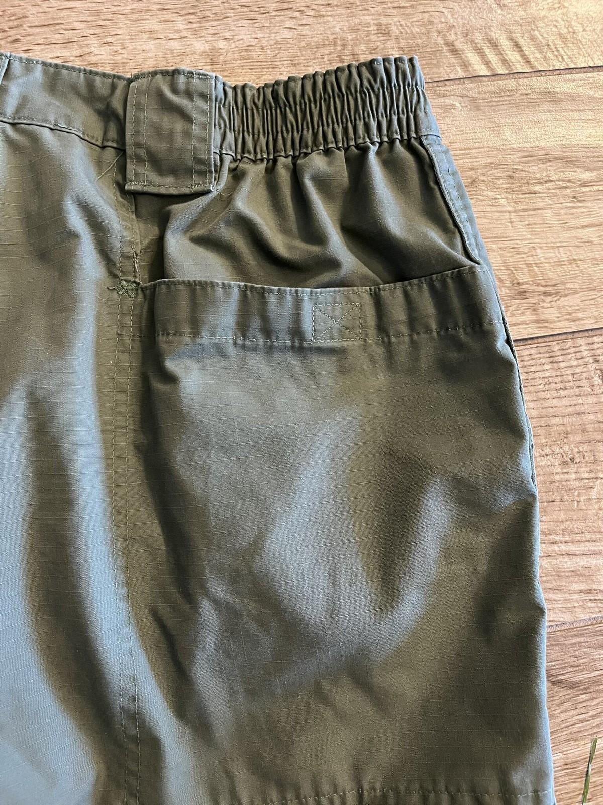 Men's olive drab Propper tactical pants with ripstop cargo design, size 36/34, by Centex Military Gear.