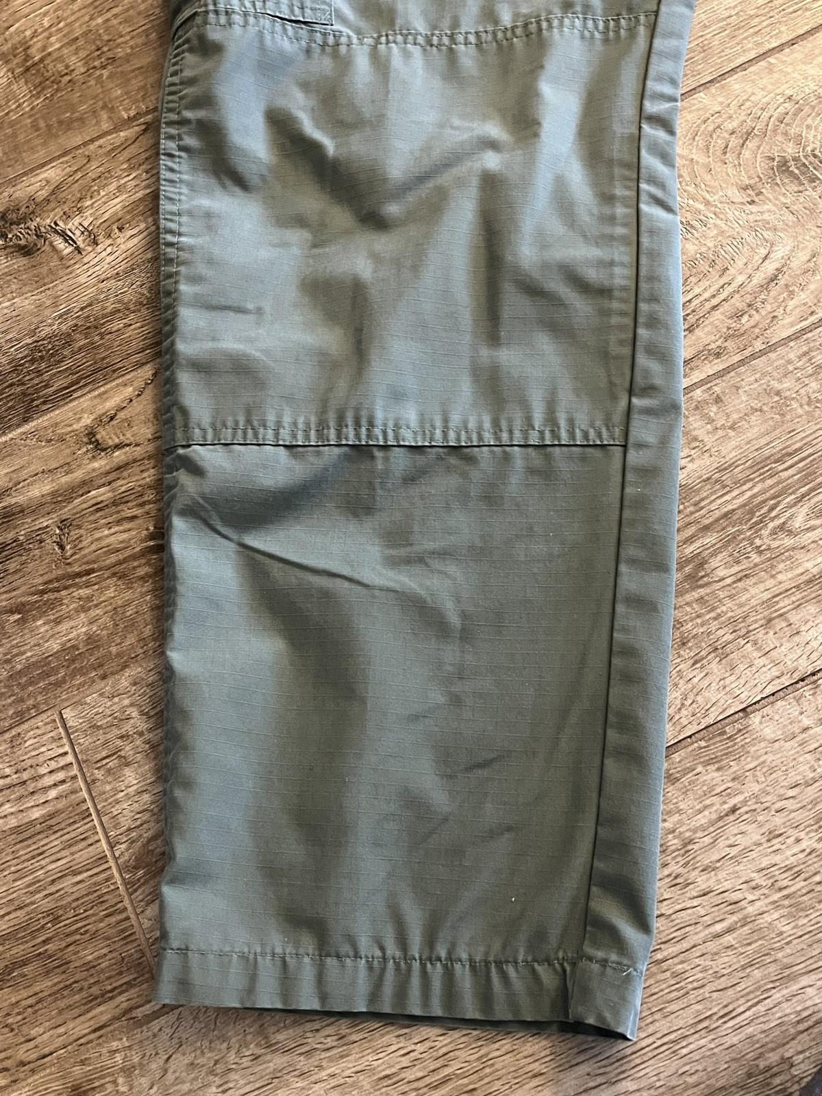 Men's Propper tactical cargo pants in olive drab ripstop fabric, size 36/34, by Centex Military Gear.