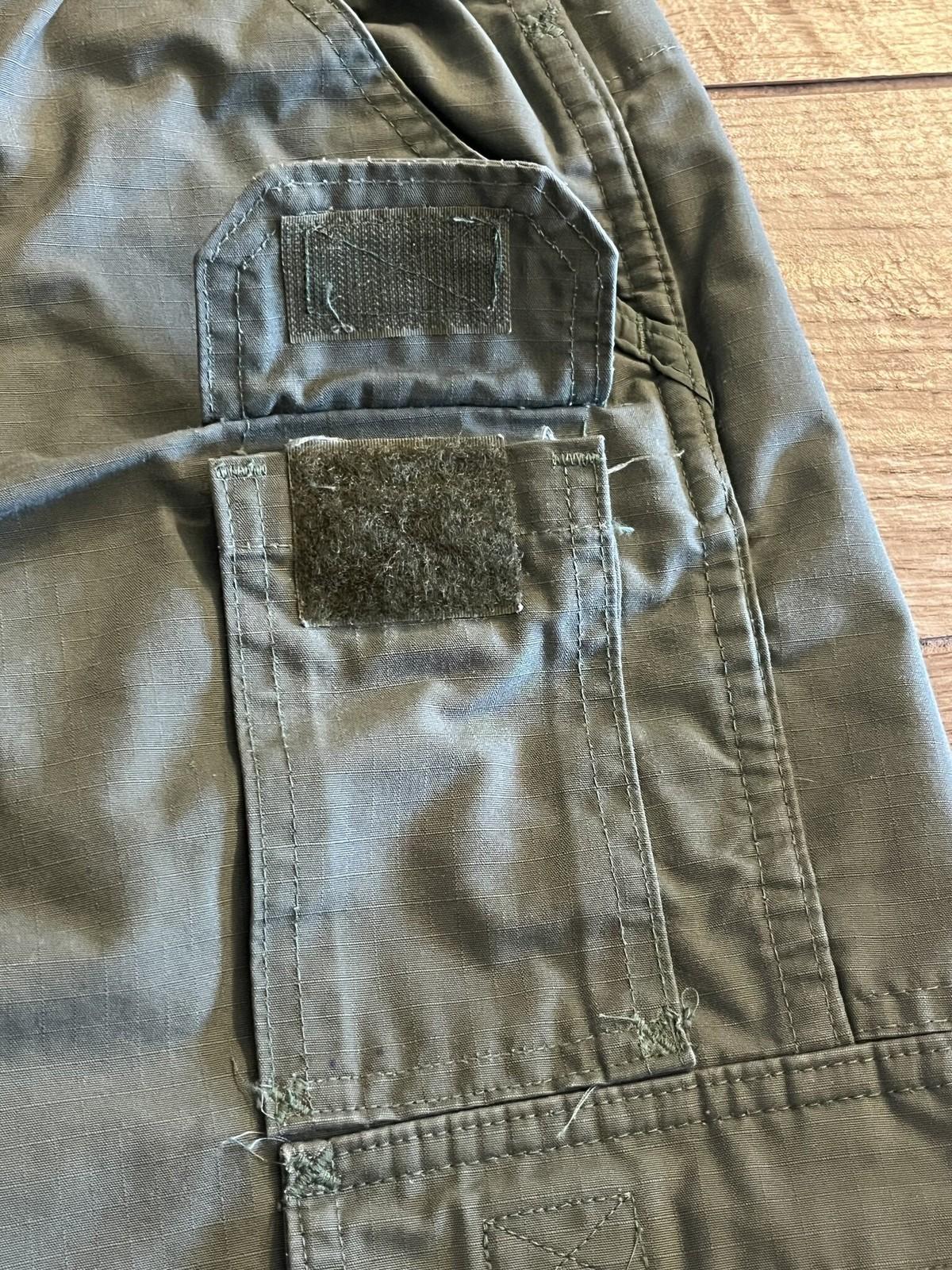 Men's Propper tactical cargo pants in olive drab ripstop fabric, size 36/34, from Centex Military Gear.