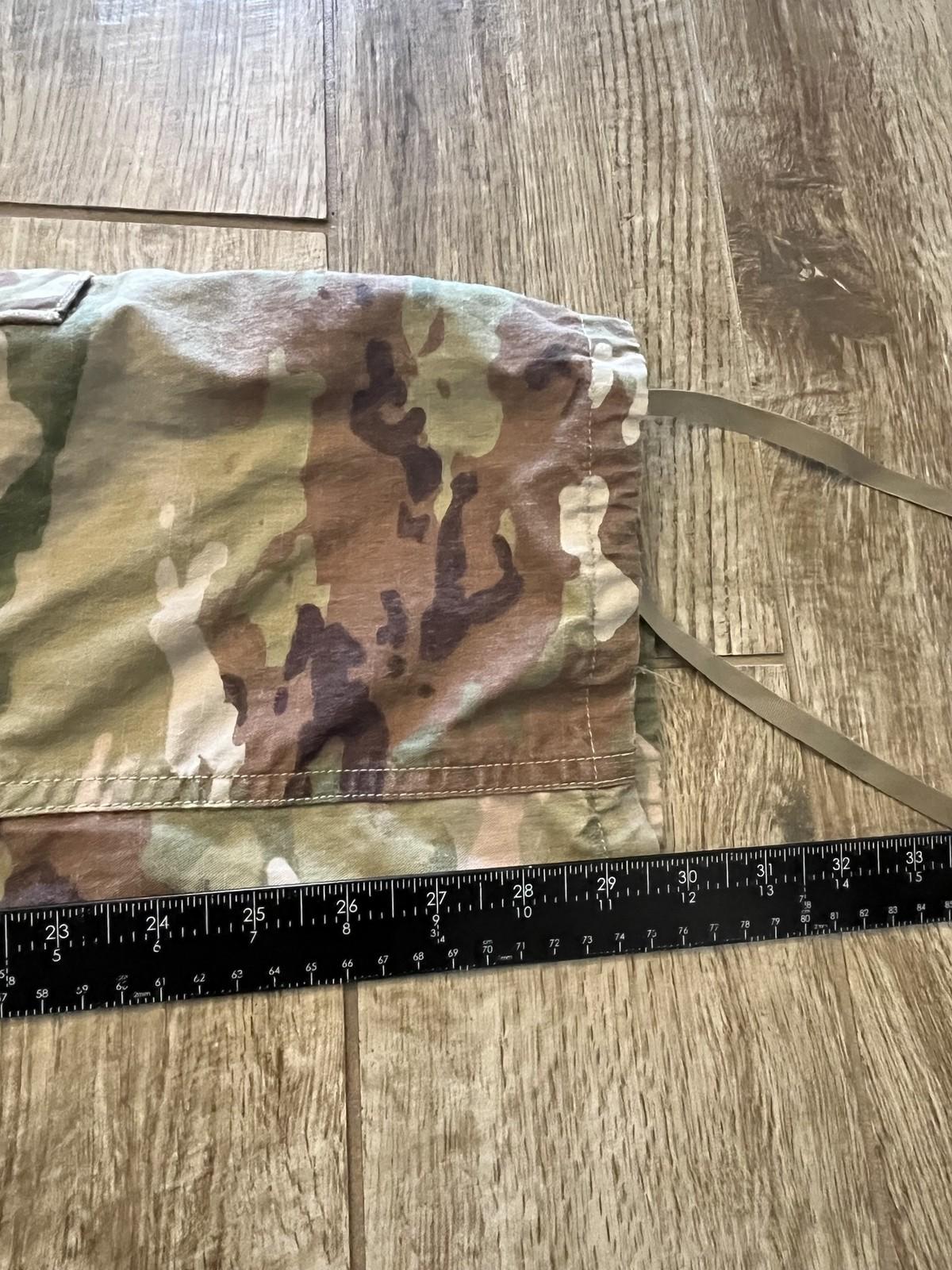 US Army OCP Scorpion combat uniform female FR cargo pants, size 28 regular, by Centex Military Gear.