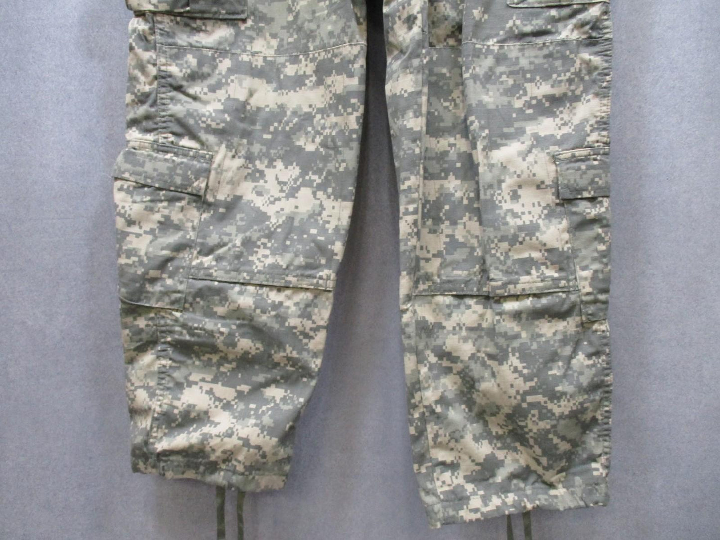 USGI UCP ACU Army Combat Uniform Digital Camo Cargo Trousers in Large Regular size, made by Centex Military Gear
