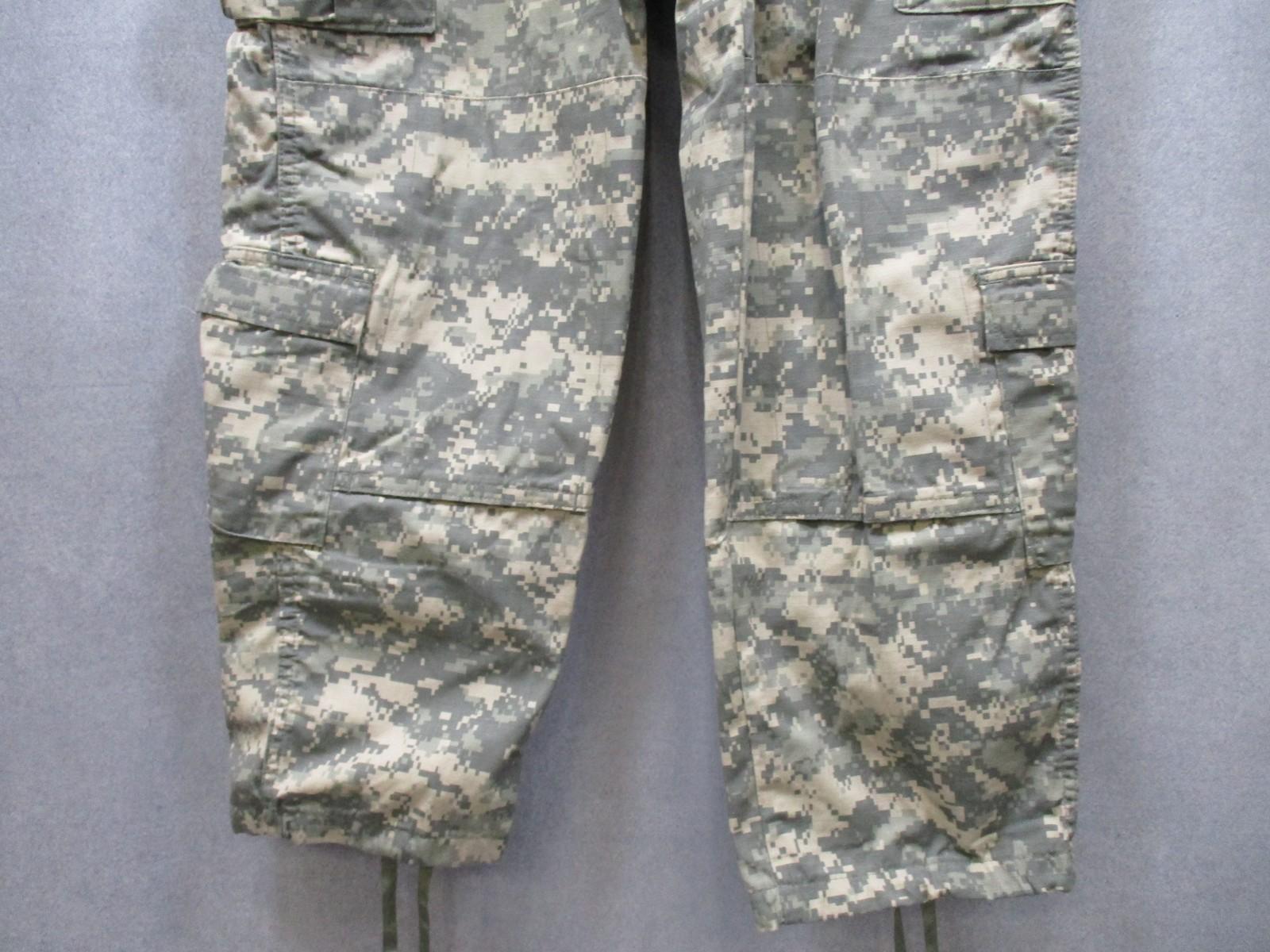 USGI UCP ACU Army Combat Uniform Digital Camo Cargo Trousers in Large Regular size, made by Centex Military Gear