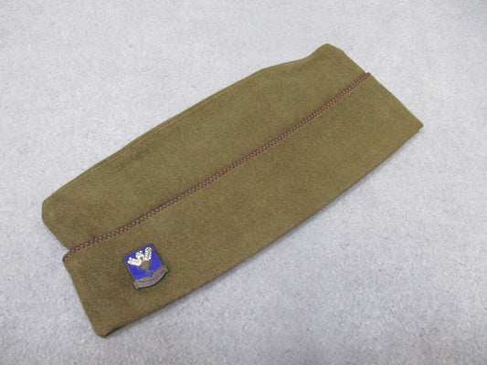 WWII USAAF Garrison Cap by Centex Military Gear featuring Technical Training Command DUI patch and "SUSTINEO ALIS" inscription.