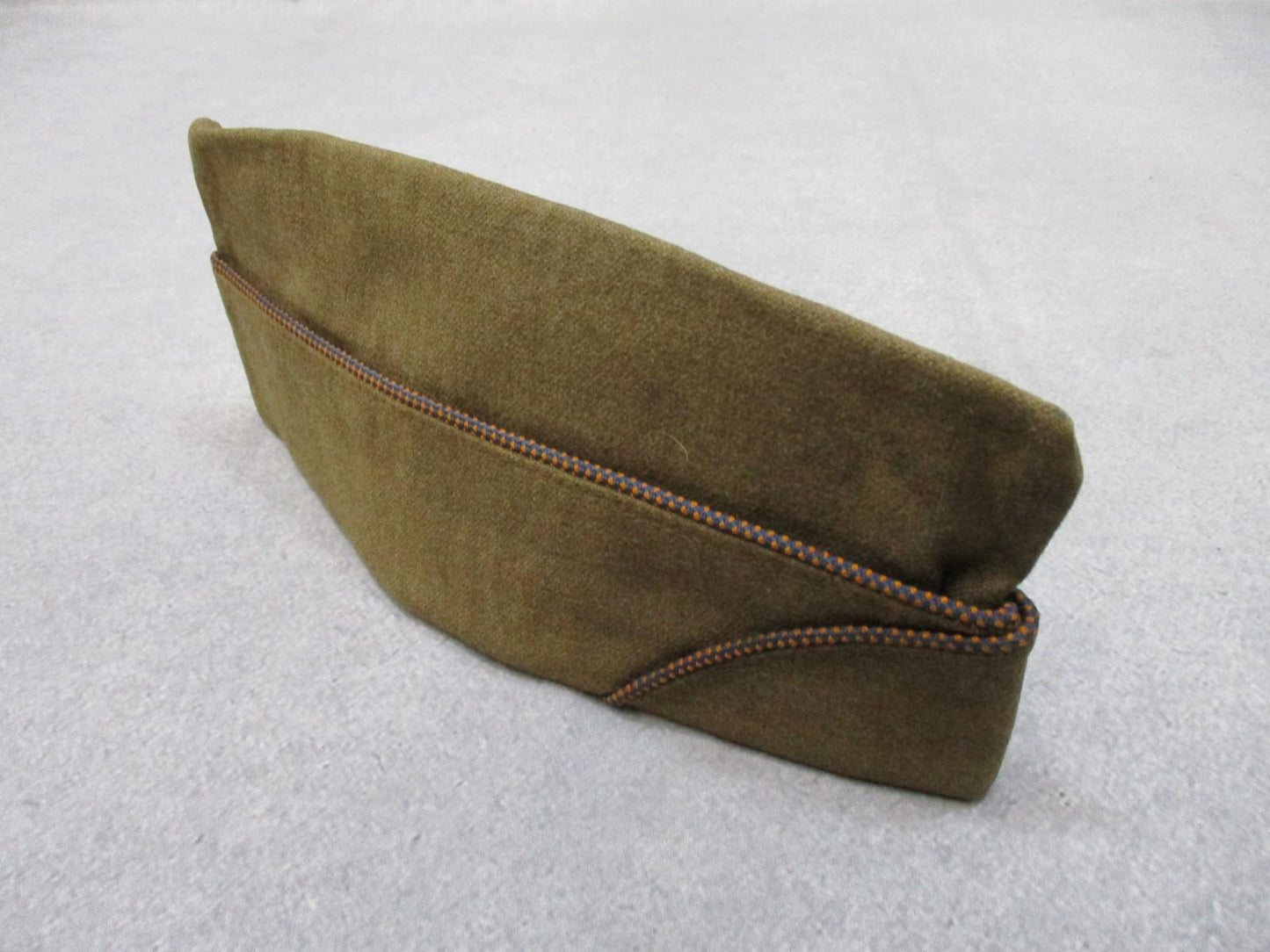 WWII USAAF Garrison Cap with Technical Training Command DUI, military style hat by Centex Military Gear, detailed fabric and insignia