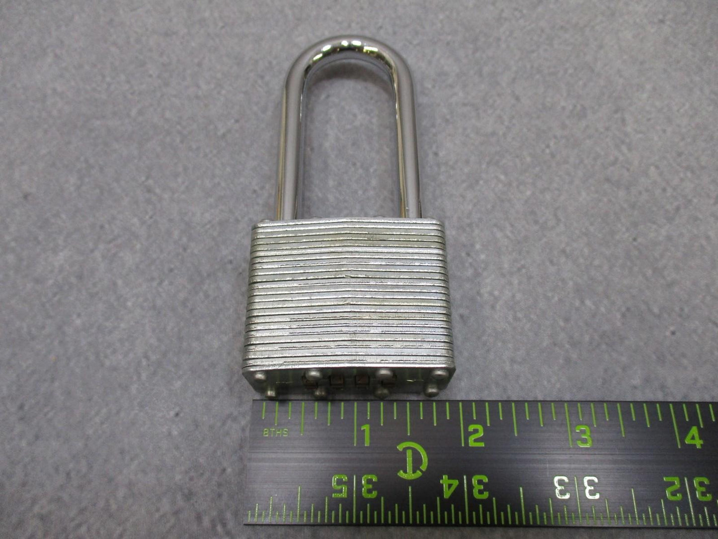 US Army Wind Type II combination padlock with hardened shackle and metal security lock by Centex Military Gear.