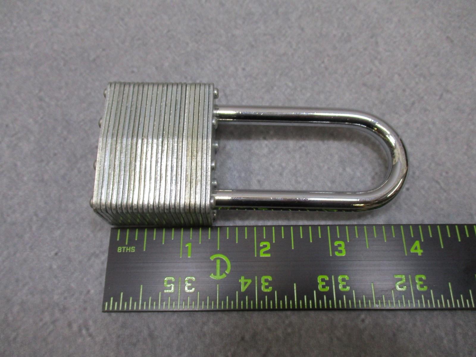 US Army Wind Type II combination padlock with hardened shackle, metal security lock by Centex Military Gear, secure and durable.