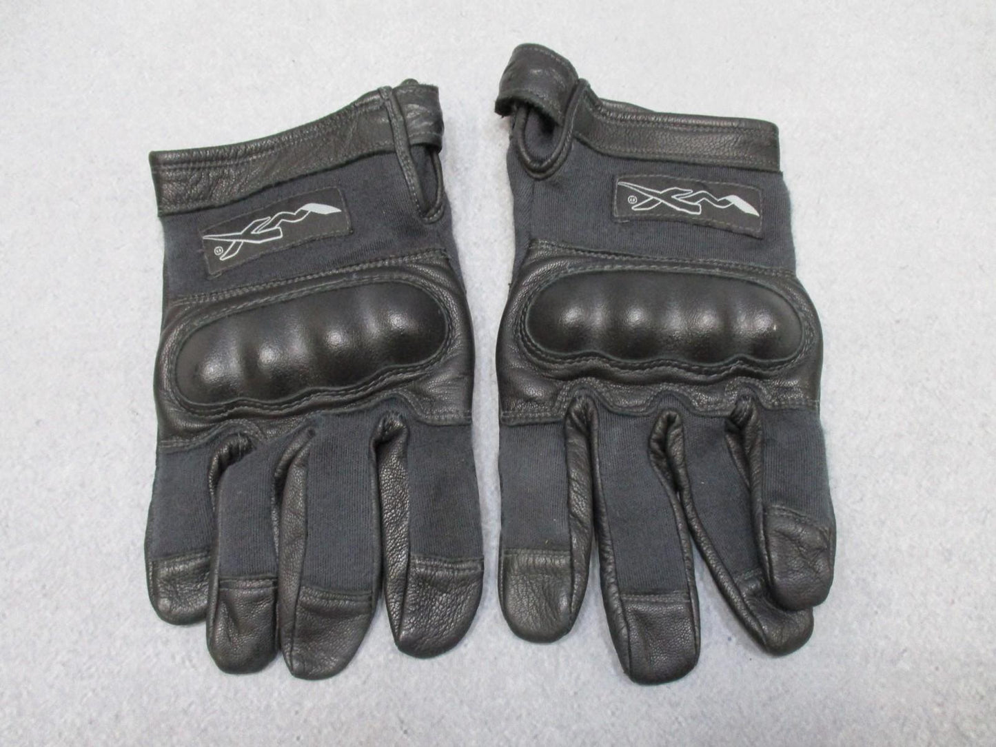 Wiley X Combat CAG-1 Tactical Gloves XL Leather Hard Knuckle Protection Used - Centex Military Gear