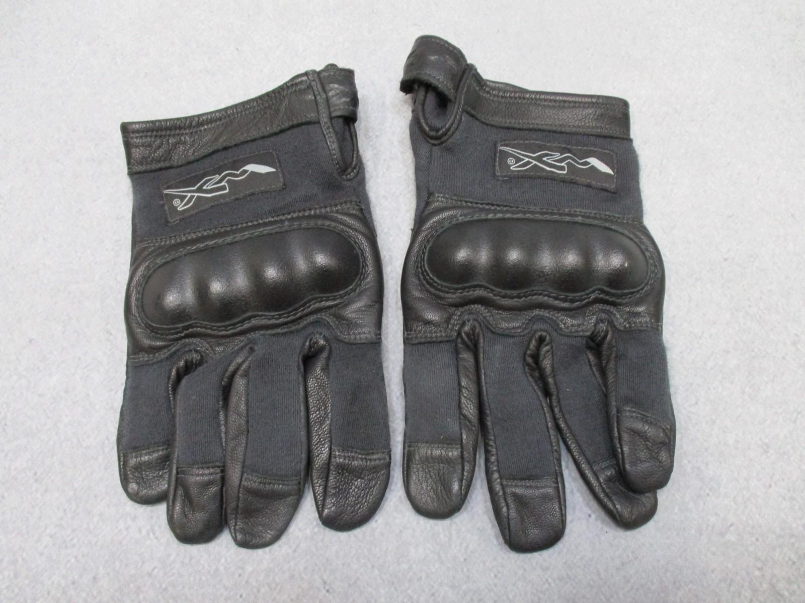 Wiley X Combat CAG-1 Tactical Gloves XL Leather Hard Knuckle Protection Used - Centex Military Gear