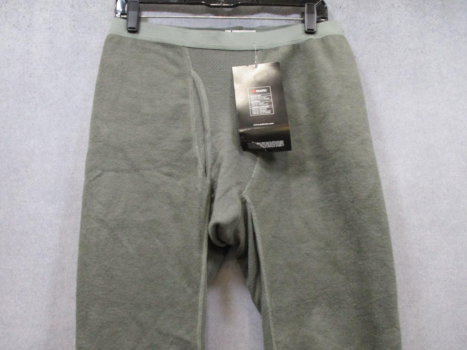 Polartec Thermal-FR NOMEX army midweight flame-resistant long johns pants in small, designed for warmth and safety.