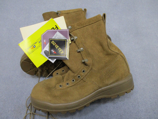 USGI Belleville C755A cold weather combat boots with Gore-Tex for men, size 10.0 R, new military-grade footwear.