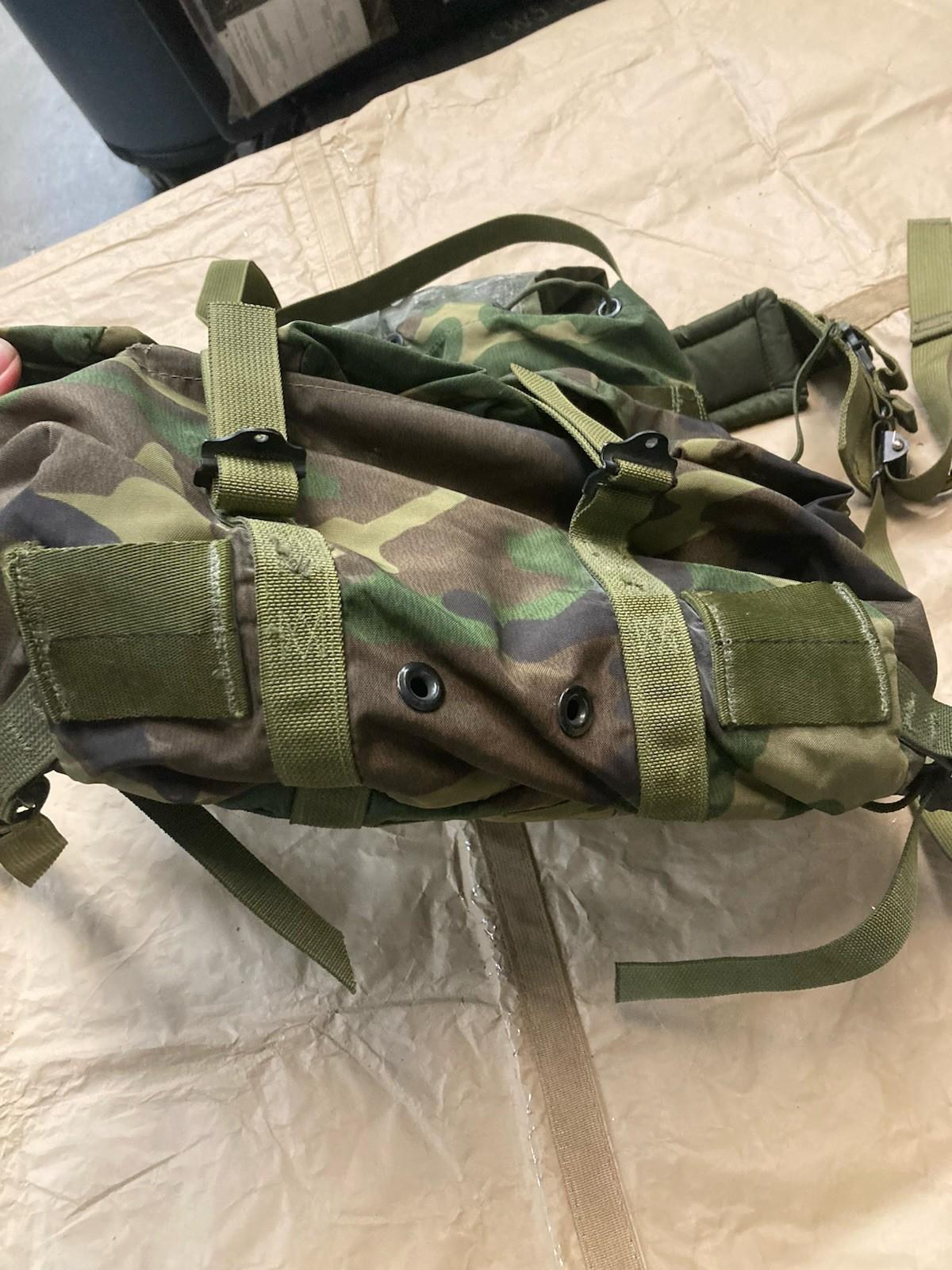 Centex Military Gear Alice Pack Radio Bag Woodland Day Pack M81 Tactical Assault Pack with multiple compartments and adjustable straps