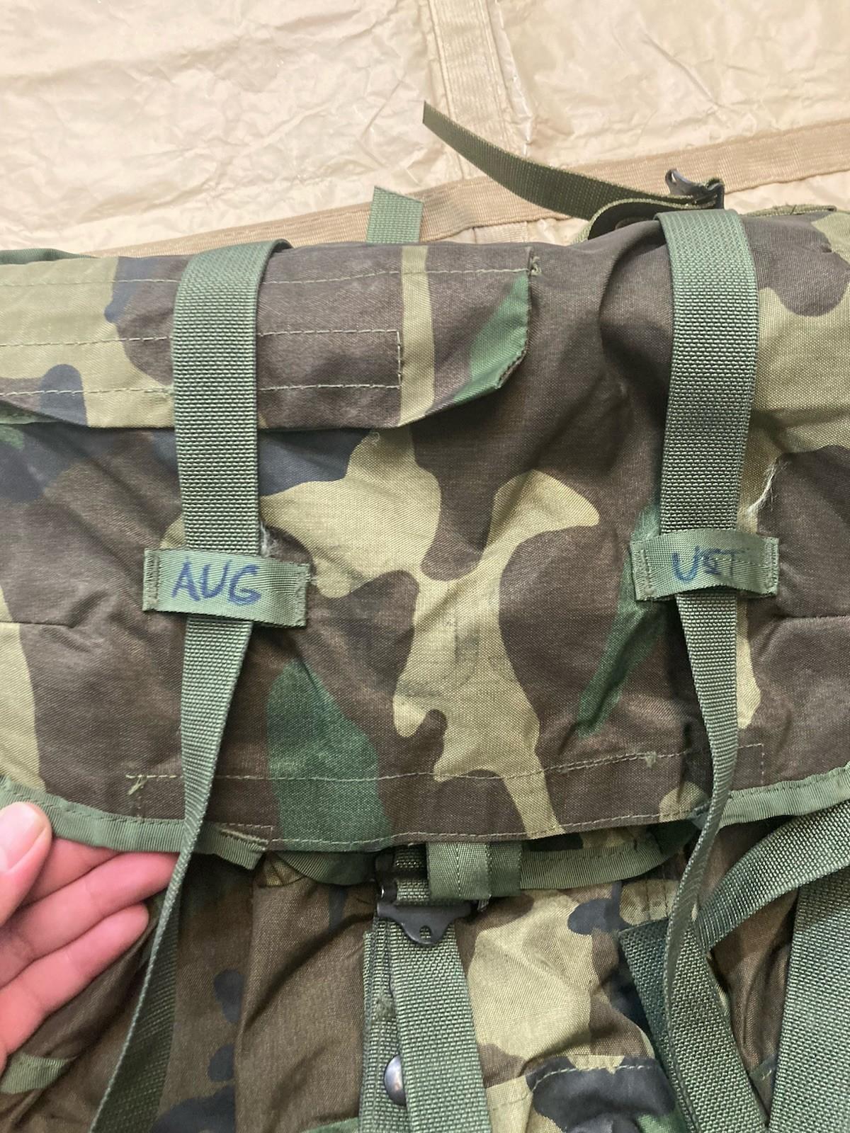 Centex Military Gear Alice Pack M81 Woodland tactical assault bag with multiple compartments and adjustable straps for outdoor use