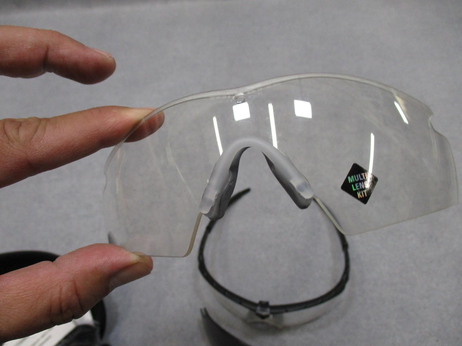 Military Oakley SI Frame 2.0 safety glasses with multi-lens kit, Z87+ ANSI certification, in a protective case, by Centex Military Gear.