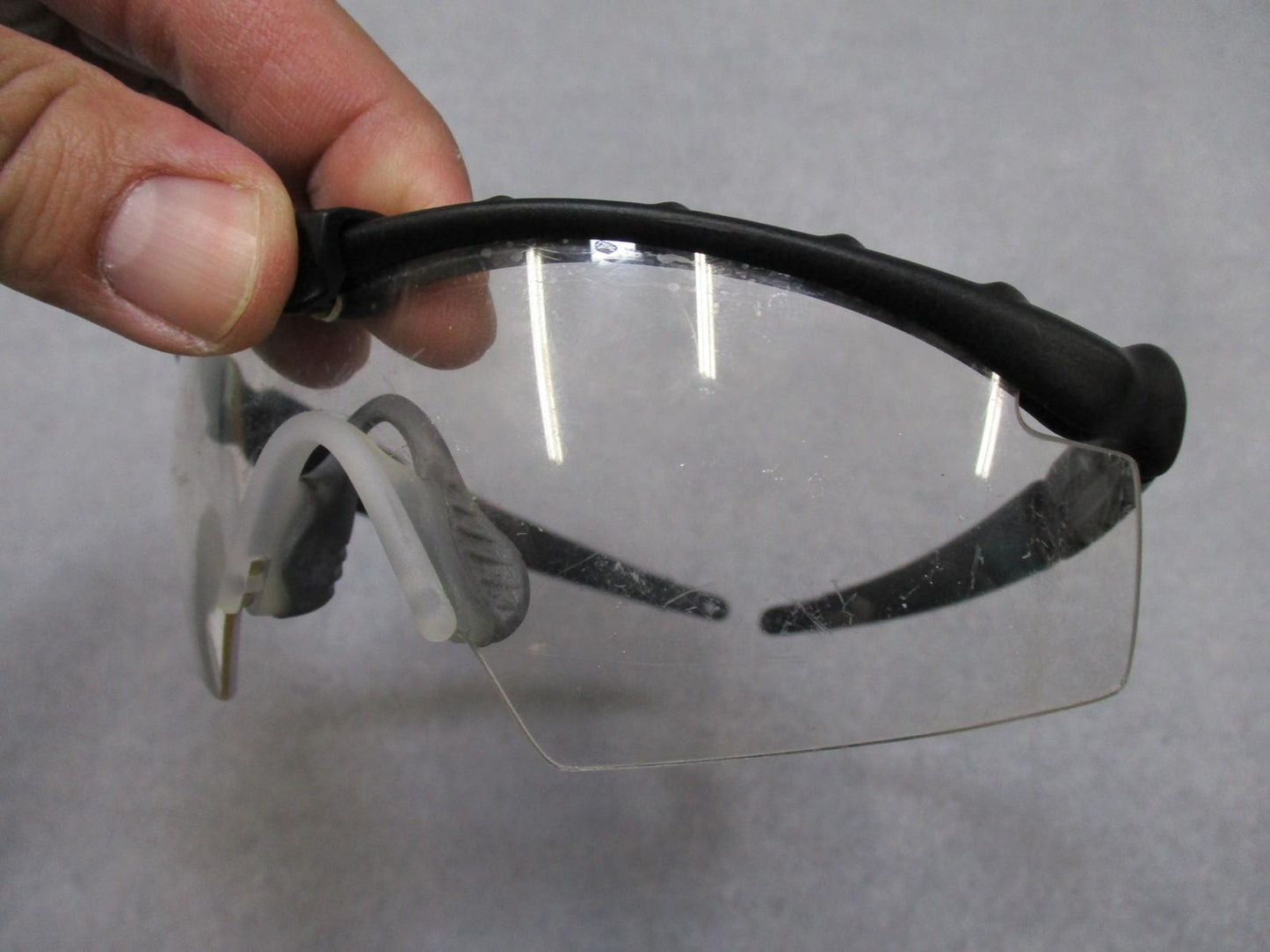 Military Oakley SI Frame 2.0 safety glasses with multi-lens kit, Z87+ ANSI protection, in a protective case.