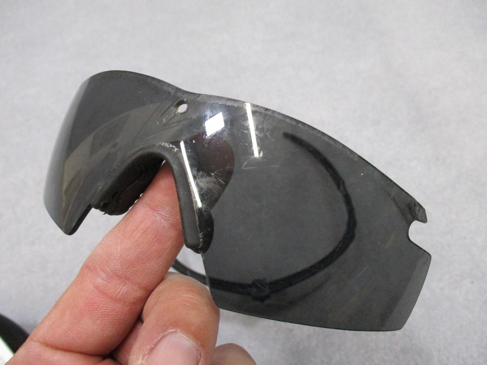 Military Oakley SI Frame 2.0 safety glasses with multi-lens kit, Z87+ ANSI certified, shown with case and multiple lenses.