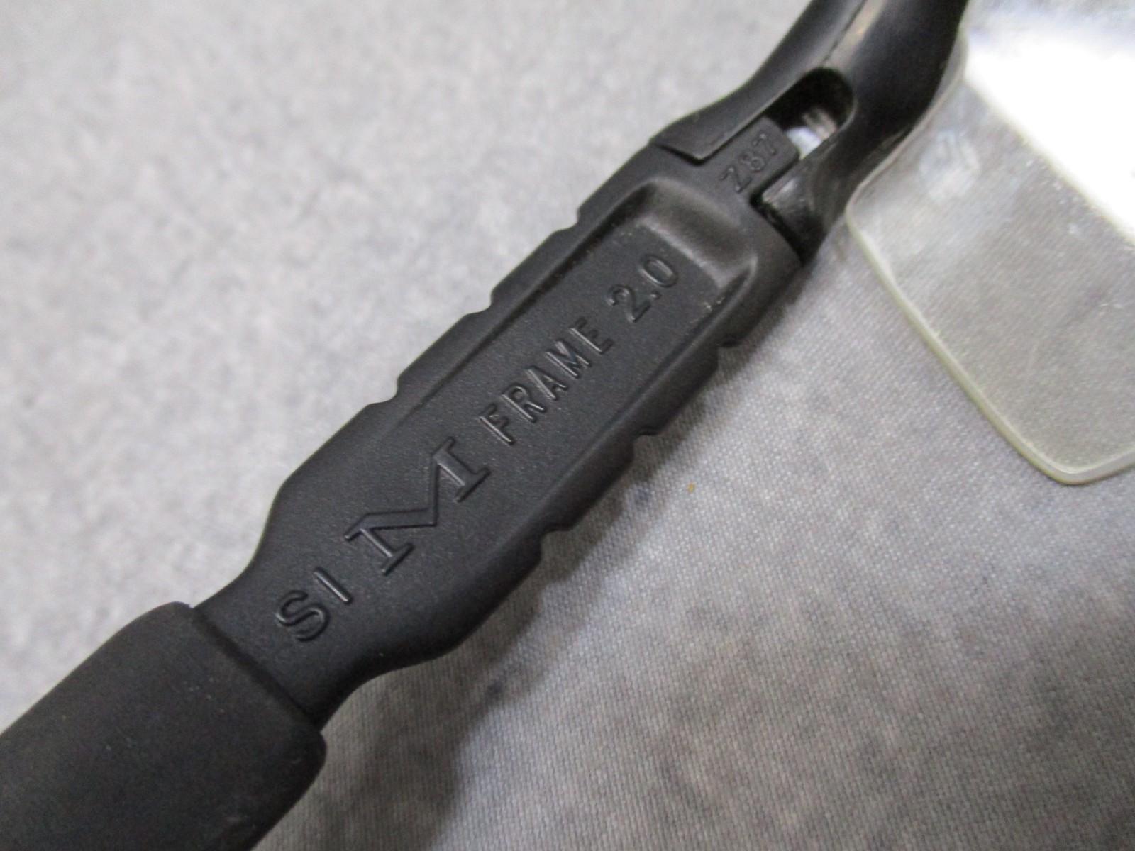 Military Oakley SI M Frame 2.0 shooting safety glasses with case and three lenses, designed for tactical and shooting use.