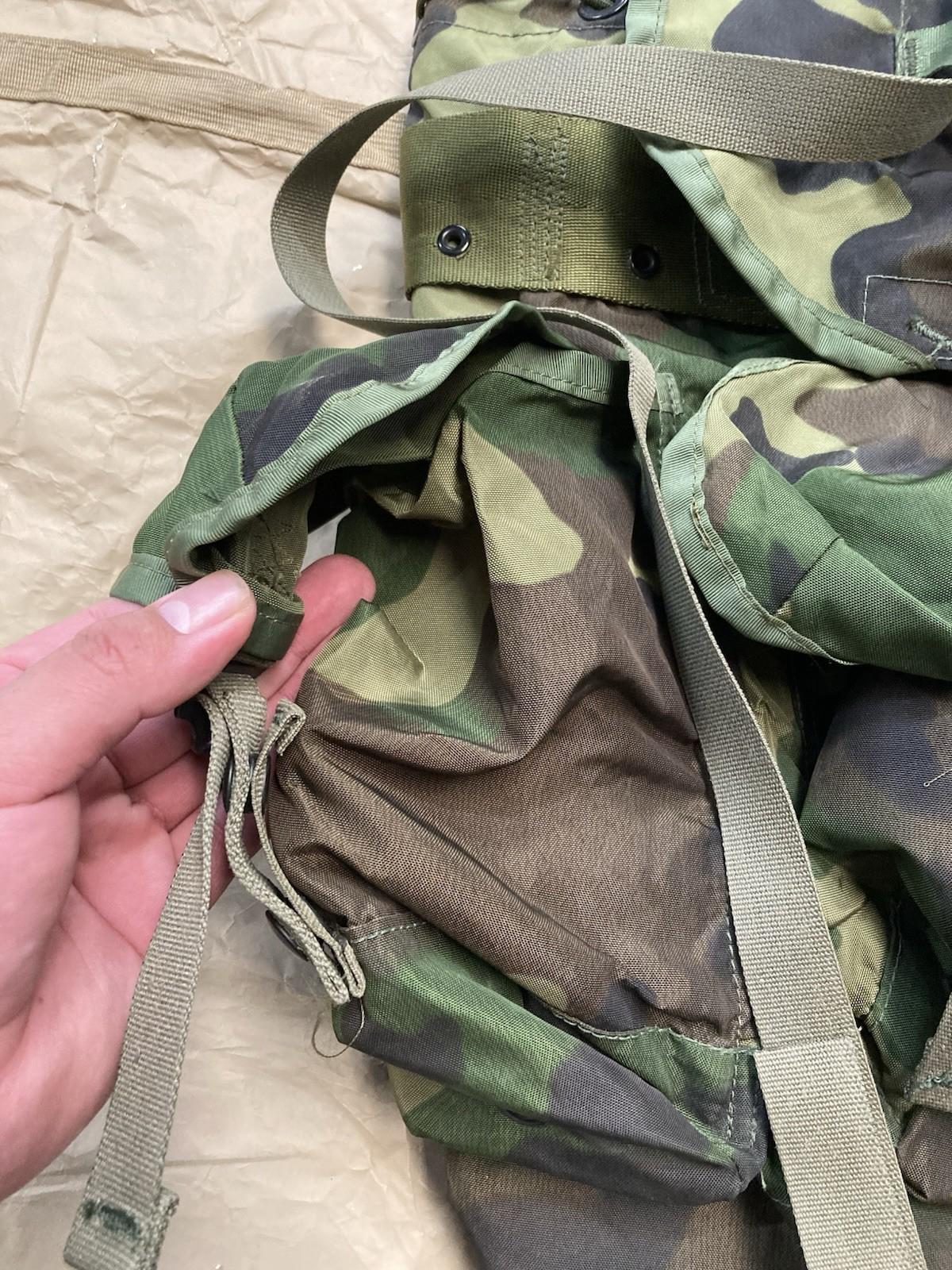 Centex Military Gear Alice Pack radio carrying case for M81 Woodland Assault Pack, showing durable fabric and adjustable straps.