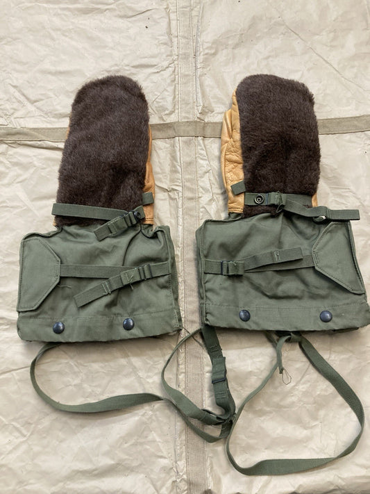 Small USGI Arctic Mittens by Centex Military Gear, extreme cold weather army issue gloves with insulated, durable design.