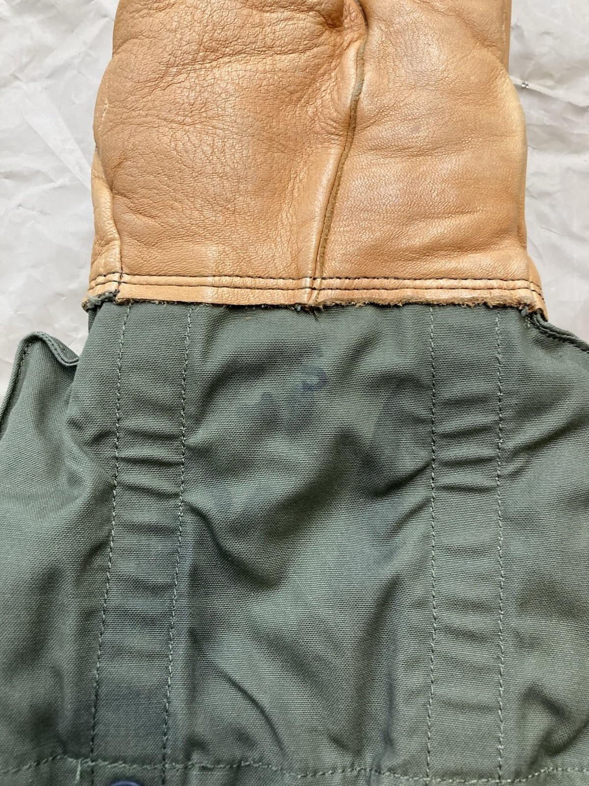 Small USGI Arctic Mittens by Centex Military Gear, army issue extreme cold weather gloves with black exterior and insulated lining.