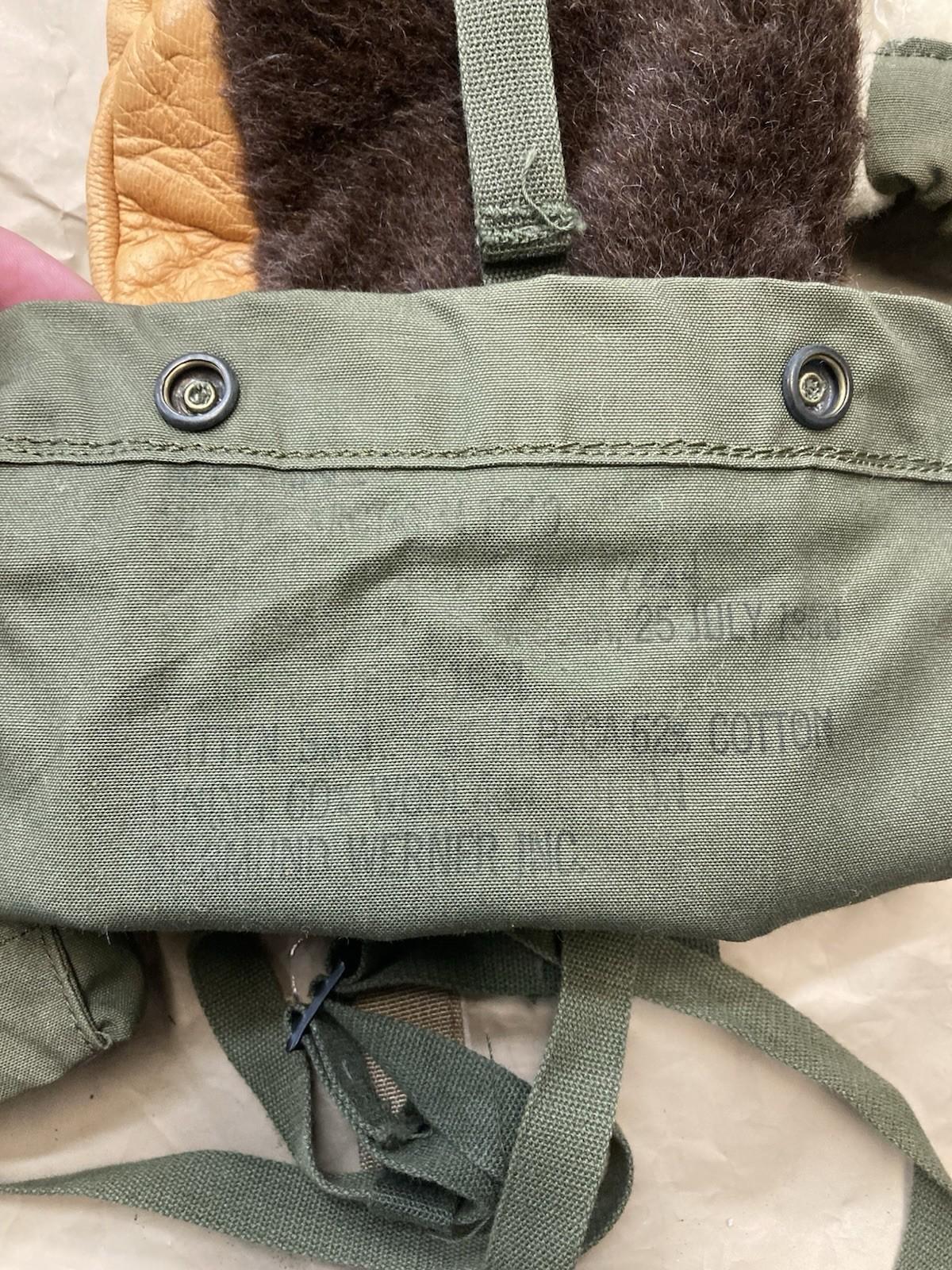 Small USGI Arctic mittens by Centex Military Gear, army issue extreme cold weather gloves with insulated design for cold conditions.