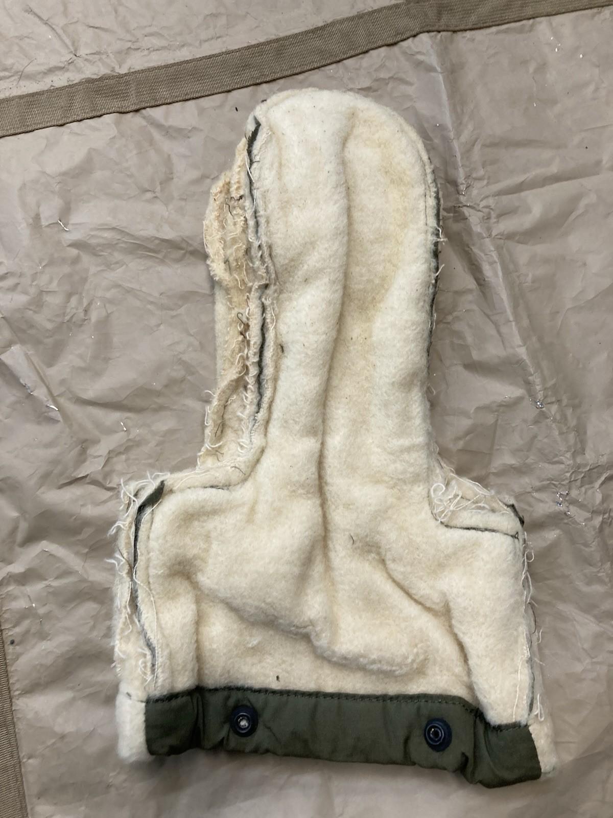 Small USGI Arctic Mittens by Centex Military Gear designed for extreme cold weather, military issue, with insulated construction.