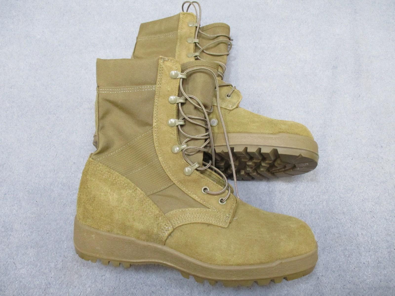 Centex Military Gear McRae Army Combat Boot in hot weather style with suede and Cordura upper, Vibram sole, size 9.5W.