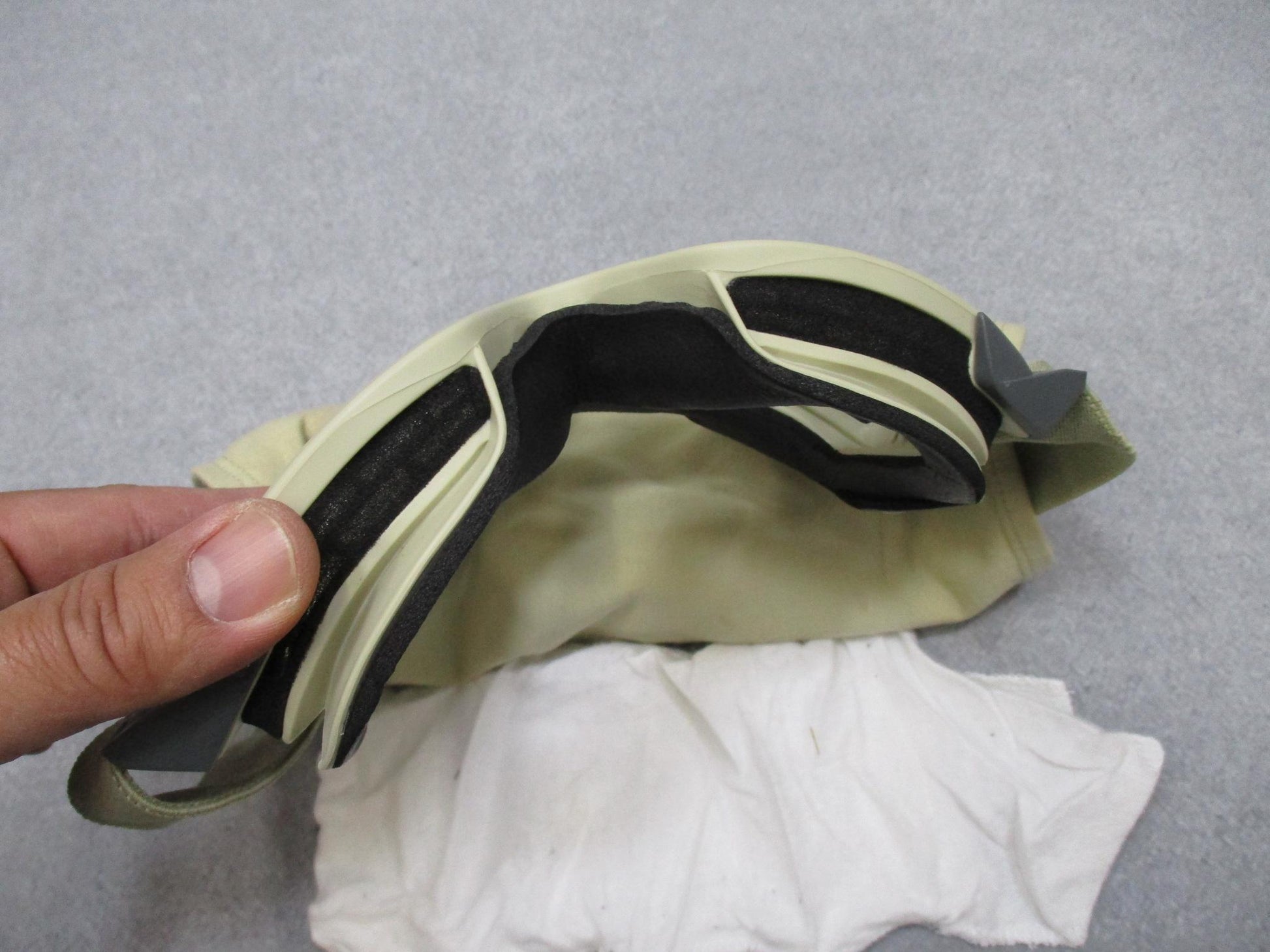 Centex Military Gear ESS Profile Ballistic Goggles in tan with military eye protection and GWOT kit accessories.