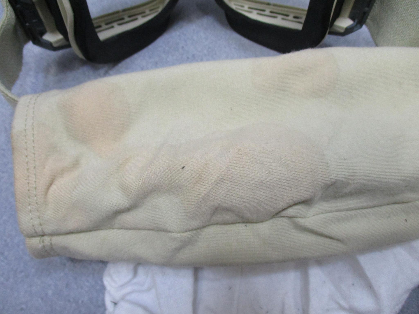 Centex Military Gear ESS Profile Ballistic Goggles in tan, military eye protection with GWOT kit for combat and tactical use.