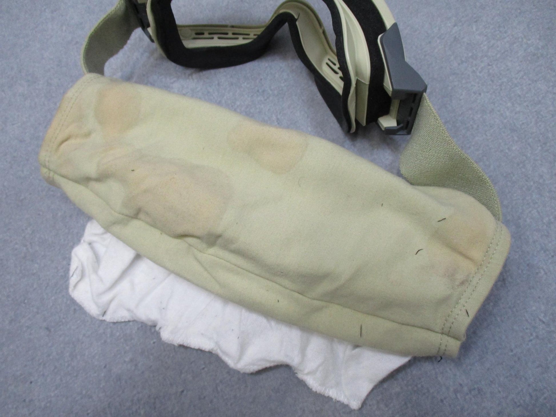 Centex Military Gear ESS Profile ballistic goggles in tan with military eye protection for tactical and GWOT use.