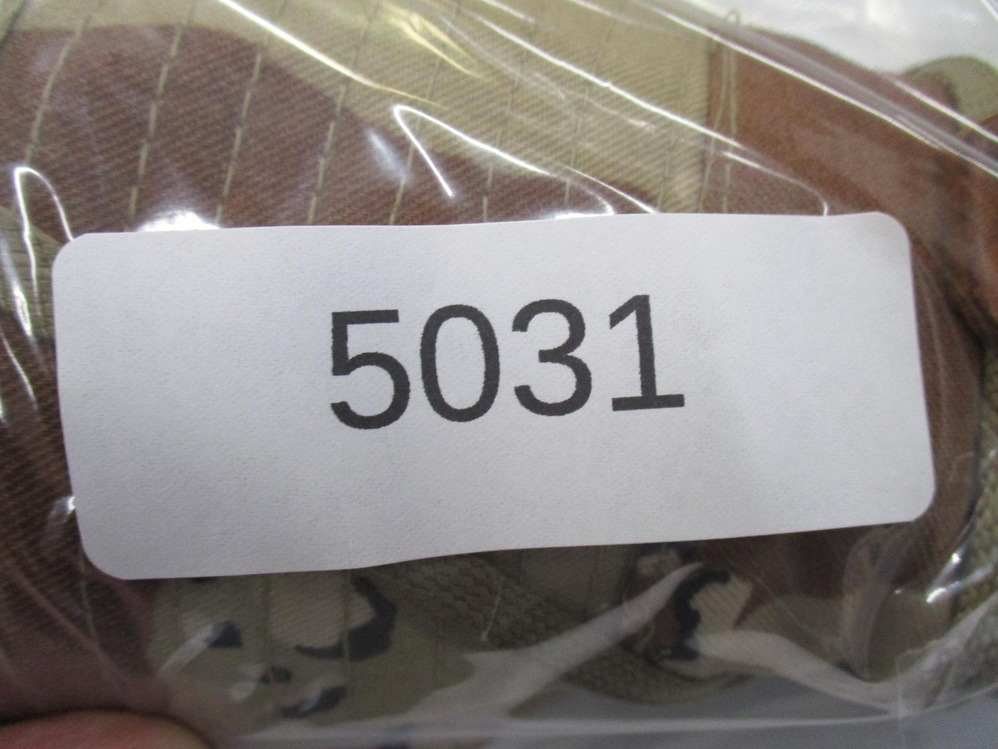 USGI boonie hat in desert camouflage with chocolate chip pattern, military size 7-1/2, by Centex Military Gear