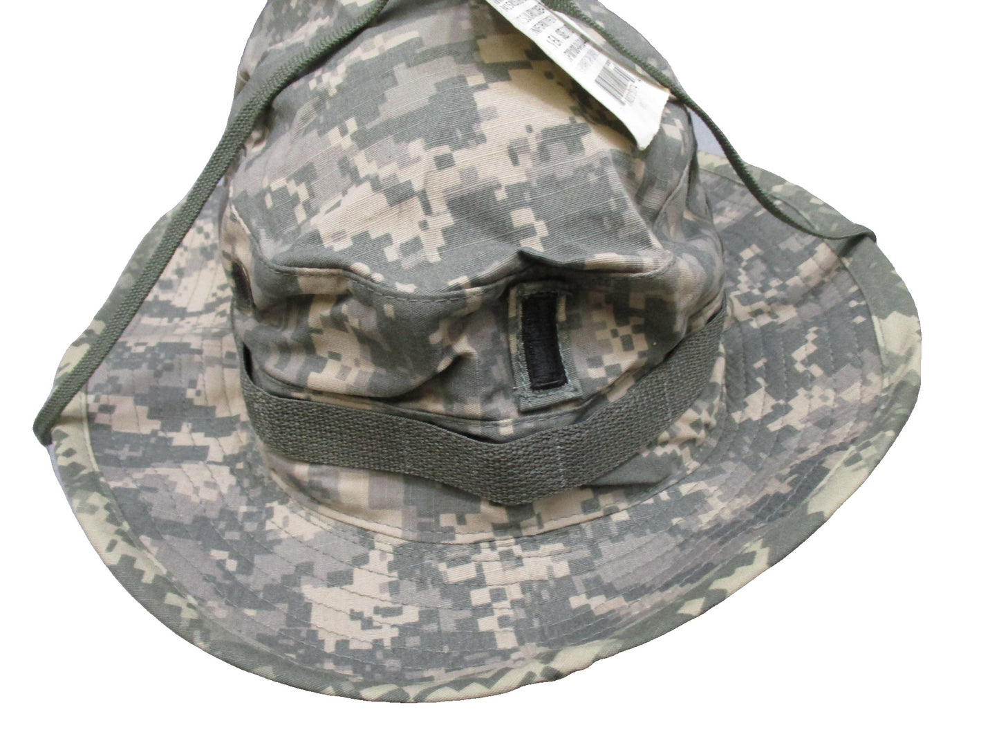 Centex Military Gear UCP Bernard Cap Co. Army Combat Boonie Hat in digital camo, size 7 7/8, with wide brim and tactical style.