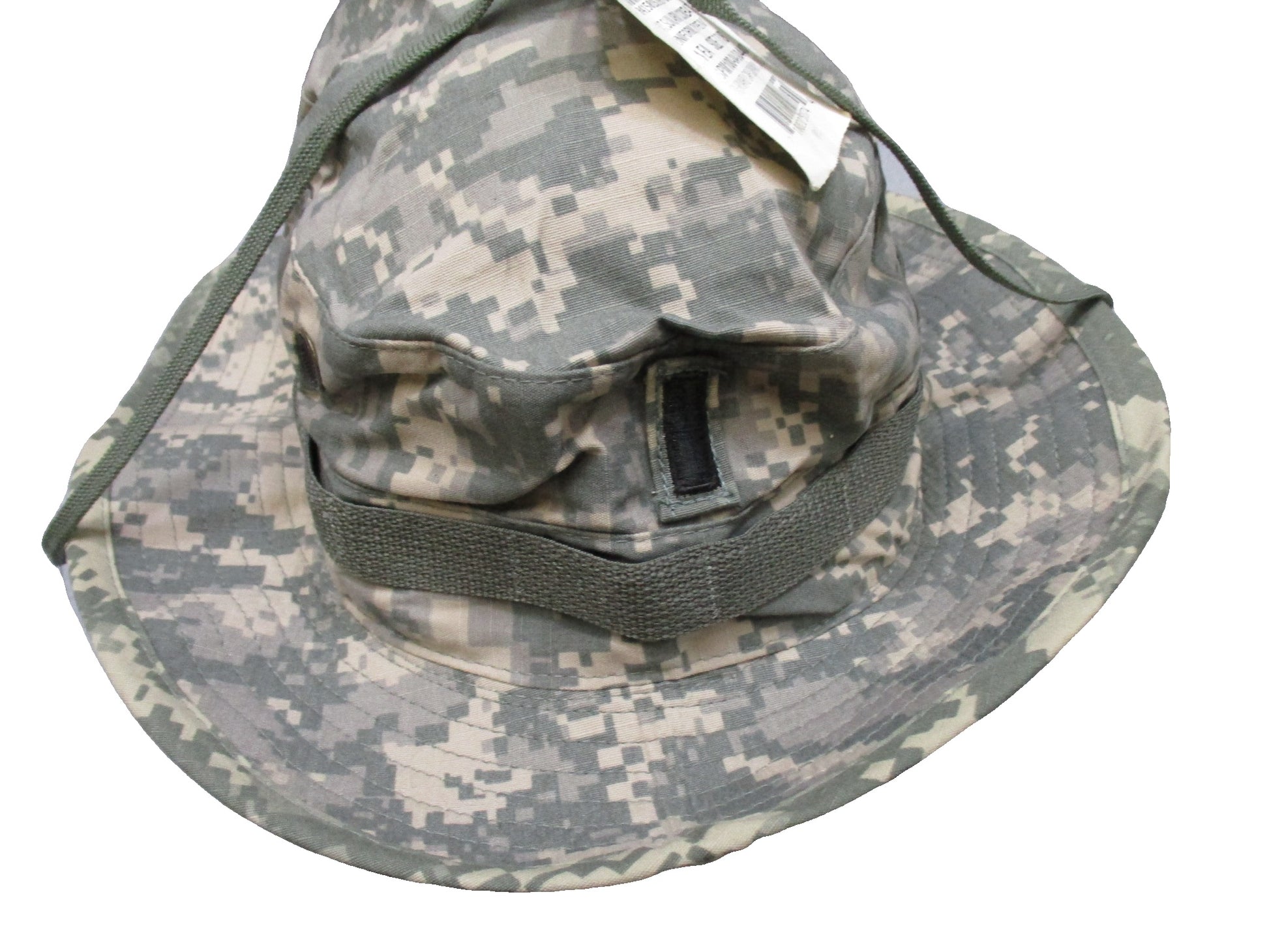 Centex Military Gear UCP Bernard Cap Co. Army Combat Boonie Hat in digital camo, size 7 7/8, with wide brim and tactical style.