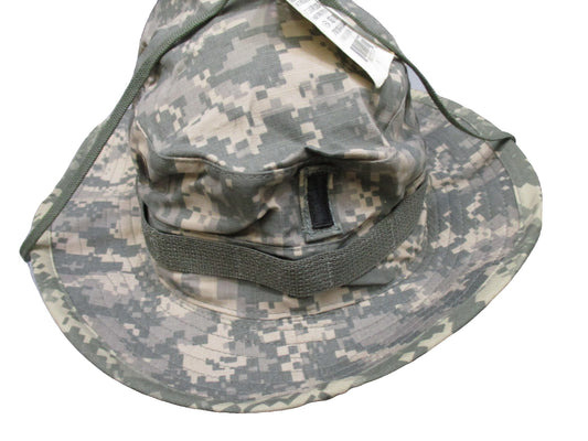 Centex Military Gear UCP Bernard Cap Co. Army Combat Boonie Hat in digital camo, size 7 7/8, with wide brim and tactical style.