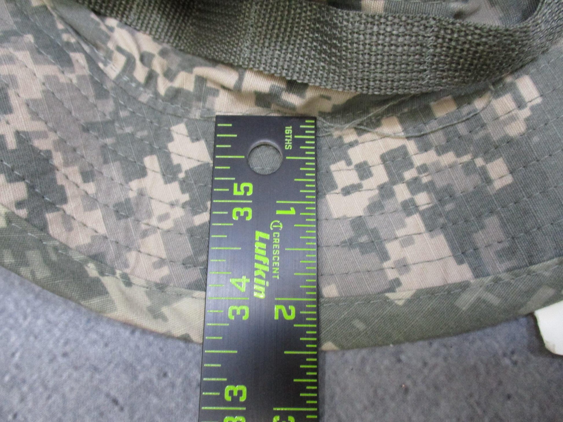 Centex Military Gear UCP Bernard Cap Co. Army Combat Hat Type IV Digital Camo Boonie, size 7 7/8, with wide brim and digital camo pattern.