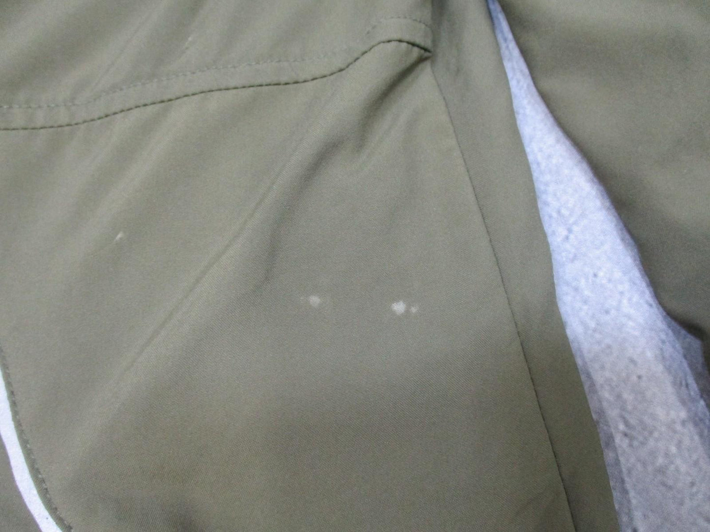 Men's olive green New Balance US Marines running jacket, full zip, size large extra long, by Centex Military Gear.