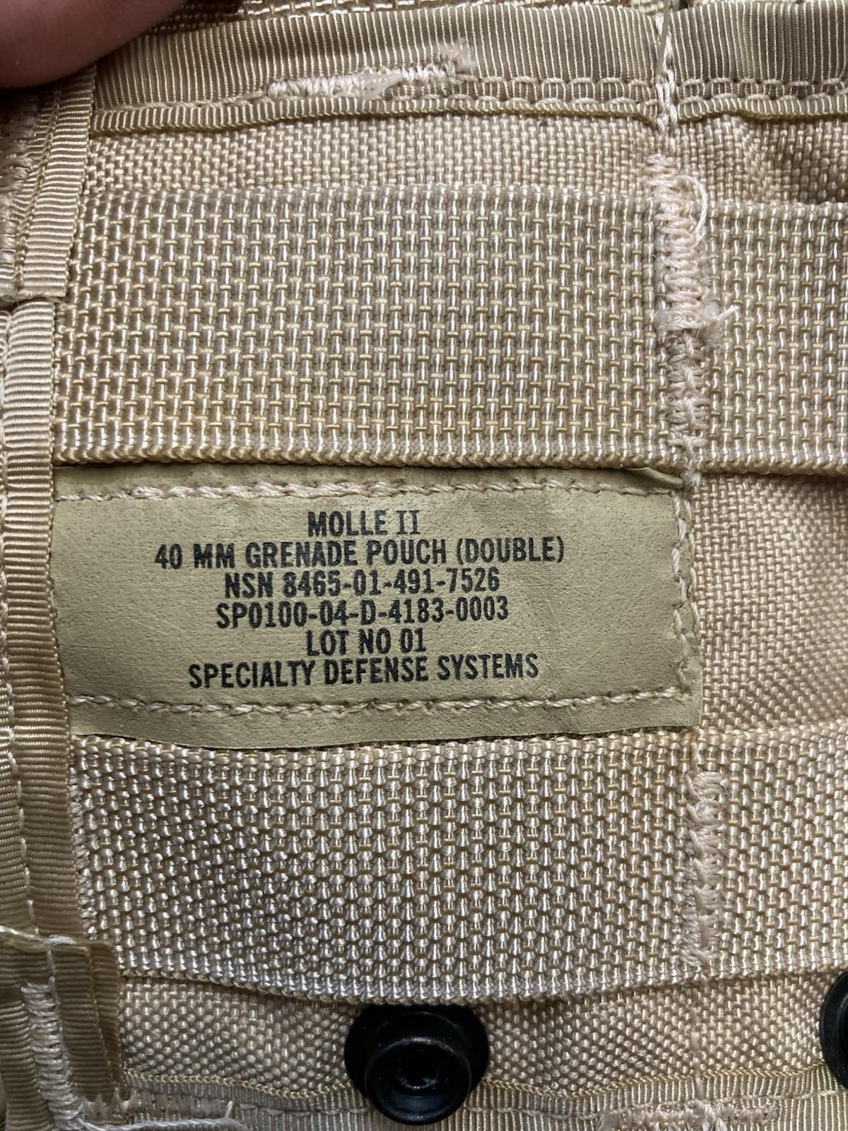 Desert camo army issue pouch lot from Centex Military Gear, featuring multiple tactical pouches in DCU camouflage.