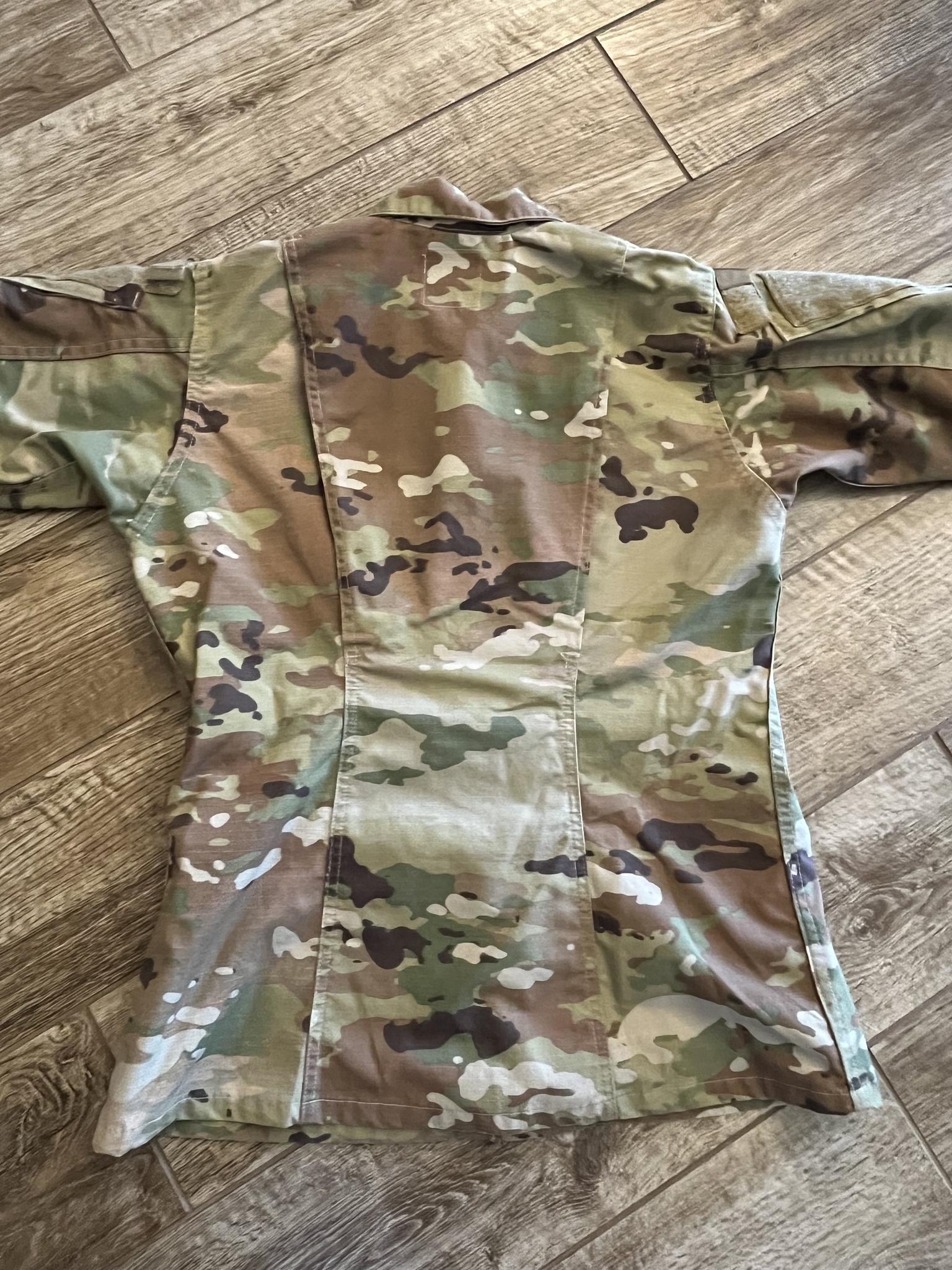Propper female Scorpion OCP army combat uniform coat by Centex Military Gear, featuring ripstop fabric and military-style design.