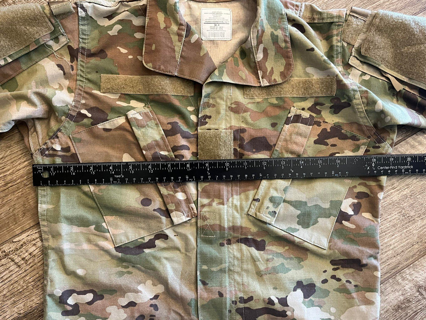 Propper Female Scorpion OCP Army combat uniform jacket with ripstop fabric, tactical design, and military style.