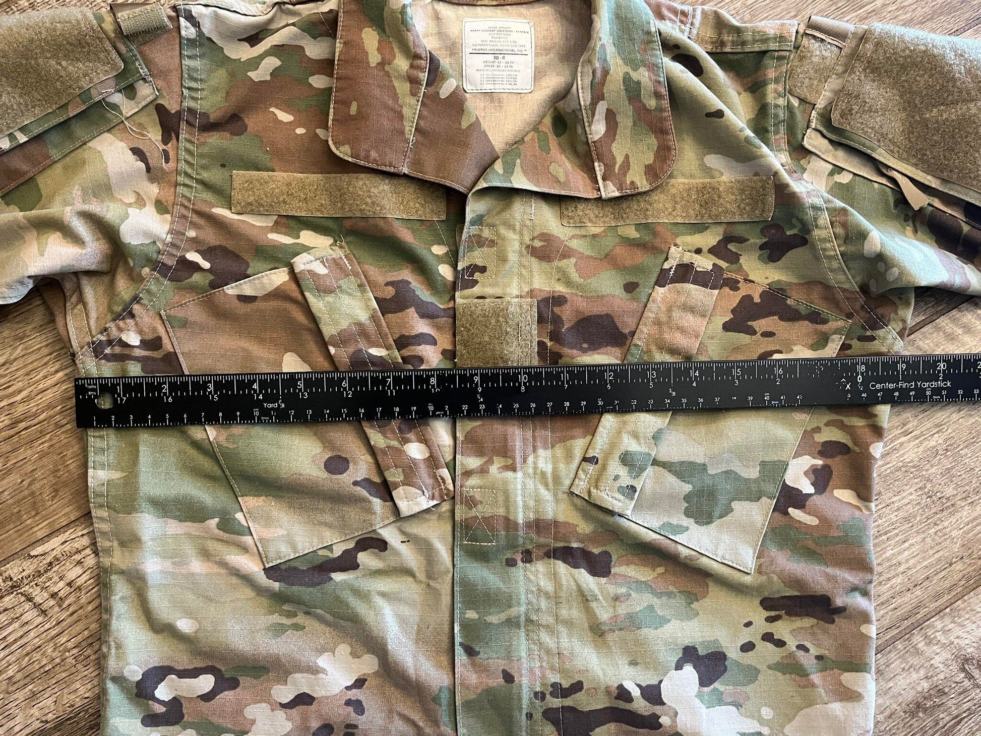 Propper Female Scorpion OCP Army combat uniform jacket with ripstop fabric, tactical design, and military style.