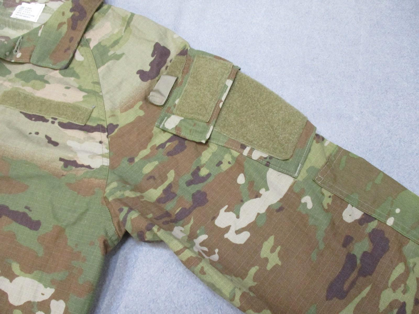 US Military Improved Hot Weather Combat Uniform Jacket in MultiCam, Large-X-Short fit, by Centex Military Gear.