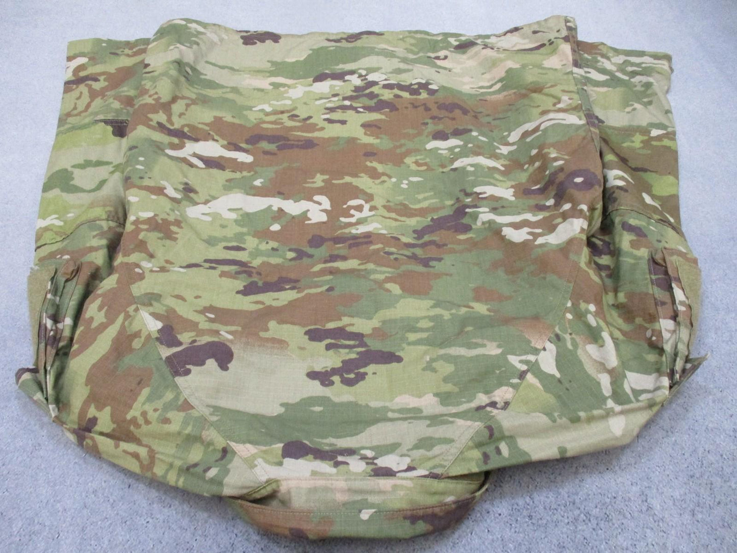 US Military Improved Hot Weather Combat Uniform Jacket in MultiCam pattern, size Large-X-Short, by Centex Military Gear.