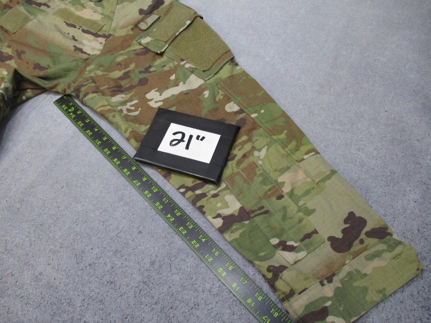 US Military Improved Hot Weather Combat Uniform Jacket in MultiCam camouflage, size Large-X-Short, by Centex Military Gear