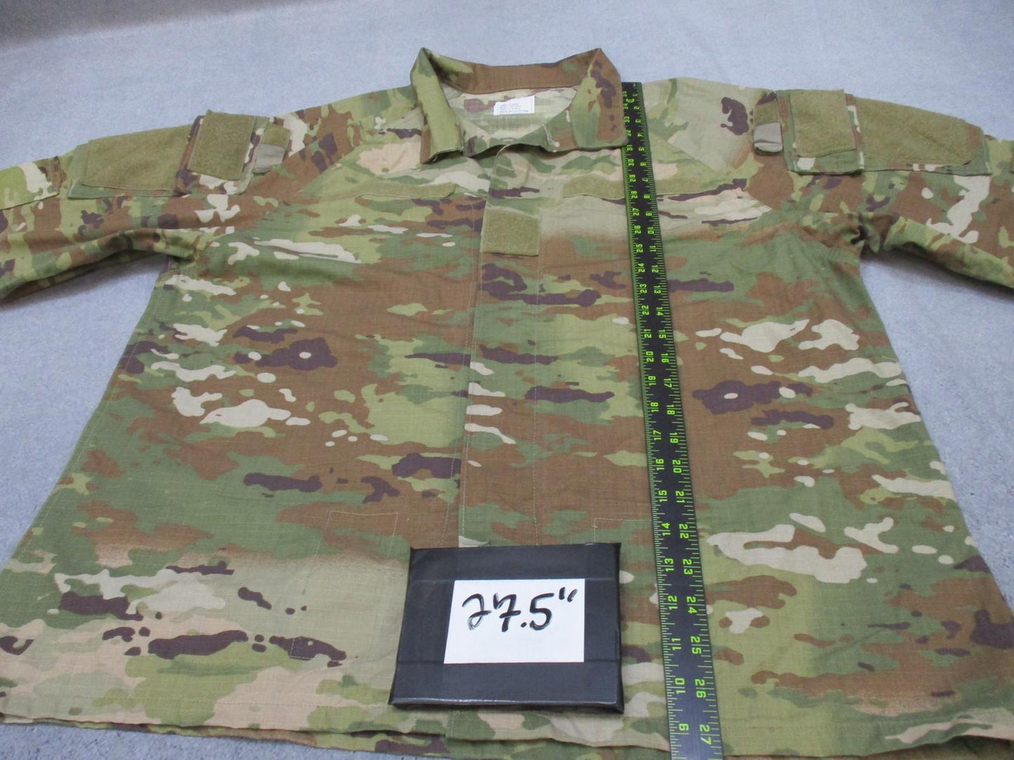 US Military Improved Hot Weather Combat Uniform Jacket in MultiCam, size Large-X-Short, by Centex Military Gear.