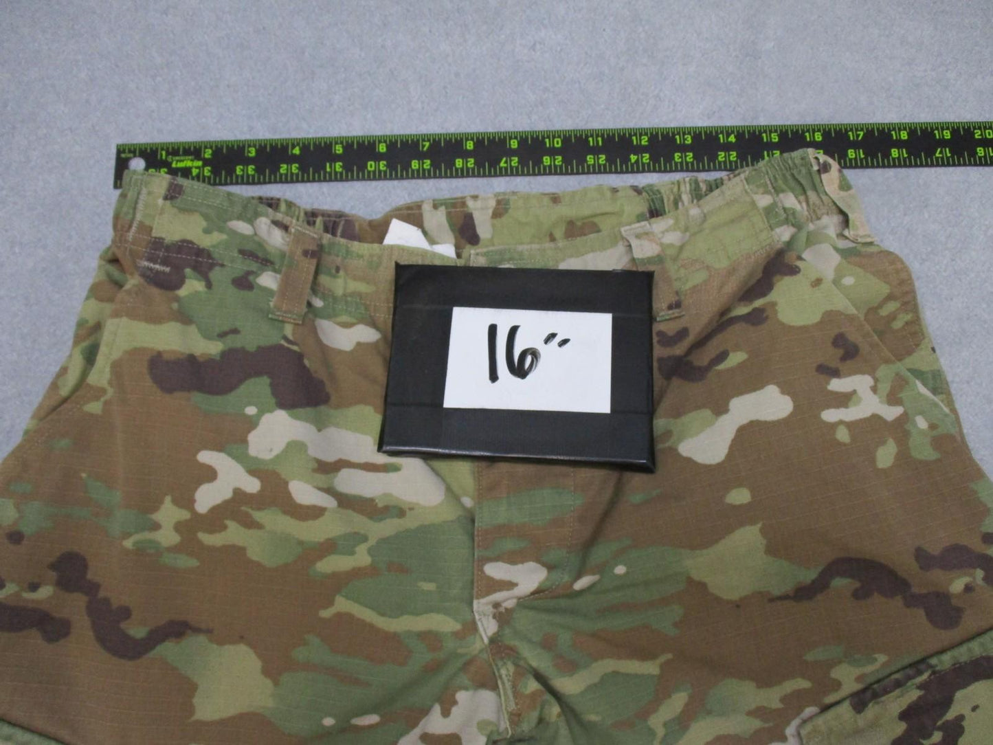 USGI Female OCP Scorpion W2 ACU Ripstop Pants, 31 Short, military camouflage, durable tactical uniform pants.