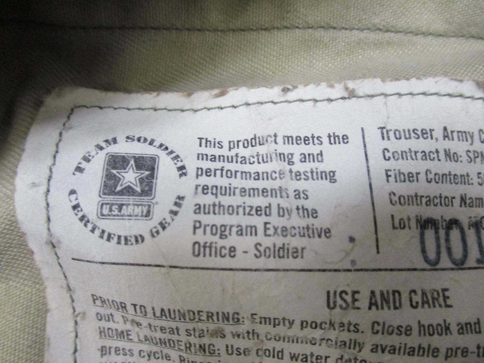 USGI ACU digital camouflage army combat uniform pants in small short size, made by Centex Military Gear.