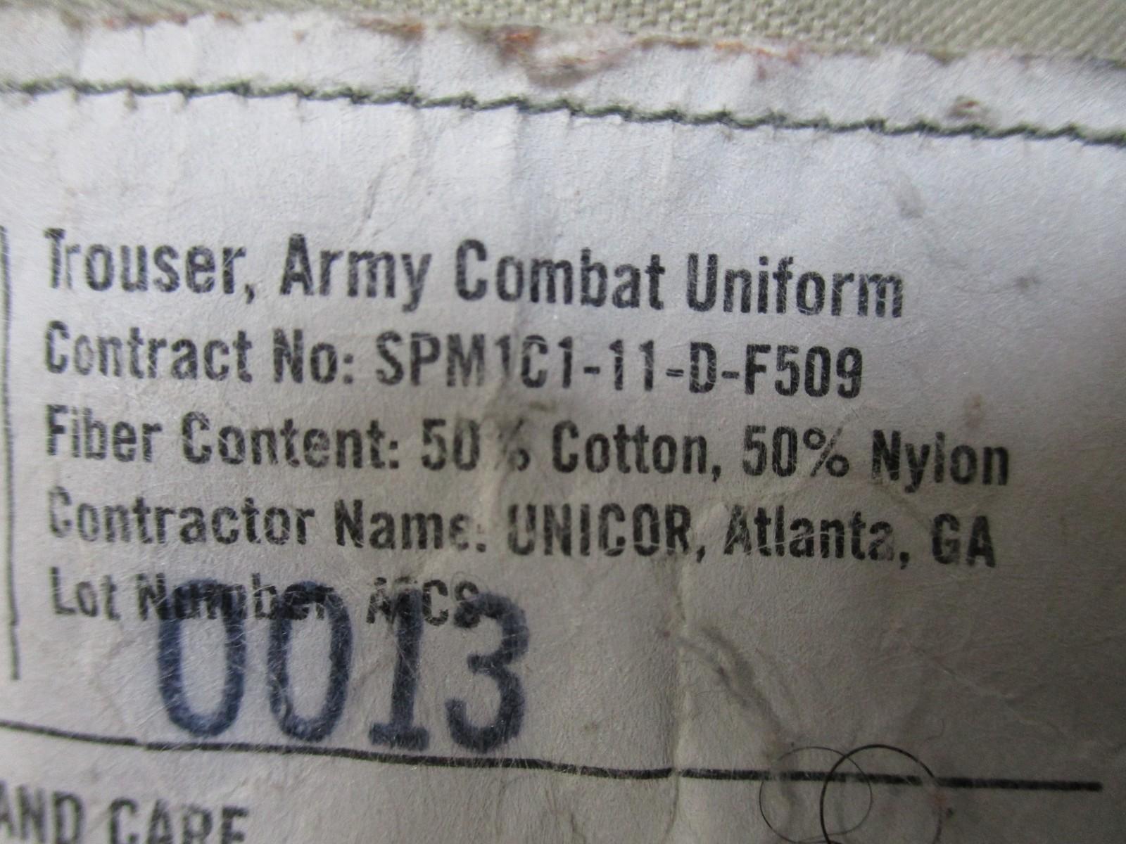 USGI ACU digital camouflage combat pants in small short size by Centex Military Gear, tactical army uniform trousers.