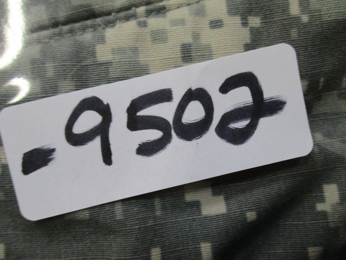 USGI ACU digital camouflage combat uniform pants by Centex Military Gear, small short size, tactical army trousers with UCP pattern.