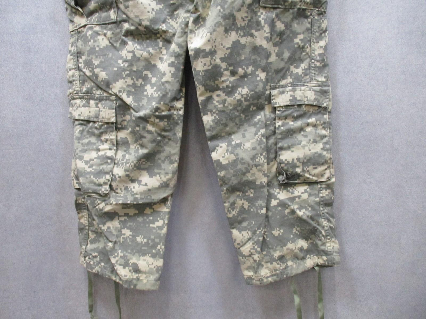 USGI ACU digital camouflage army combat uniform pants in small short size, military tactical trousers by Centex Military Gear.