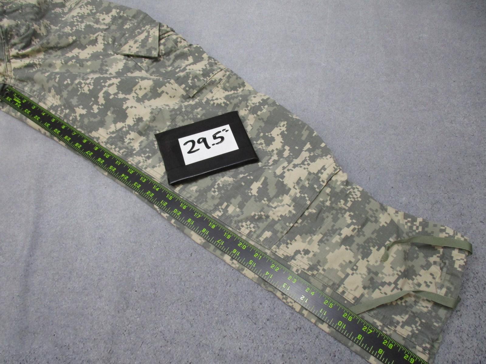 USGI ACU digital camo combat uniform pants in small short size, army tactical trousers by Centex Military Gear