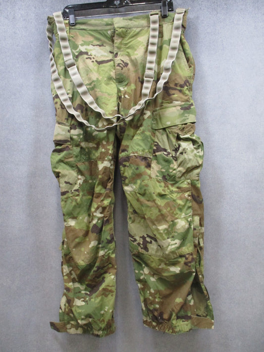 USGI ECWCS Gen III Level 5 soft shell trousers in OCP Scorpion camouflage, size 38x28, by Centex Military Gear.